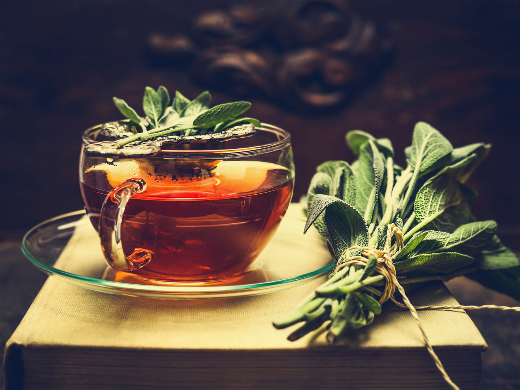 Order Hot Arabic Tea with Sage food online from Salam store, Chicago on bringmethat.com