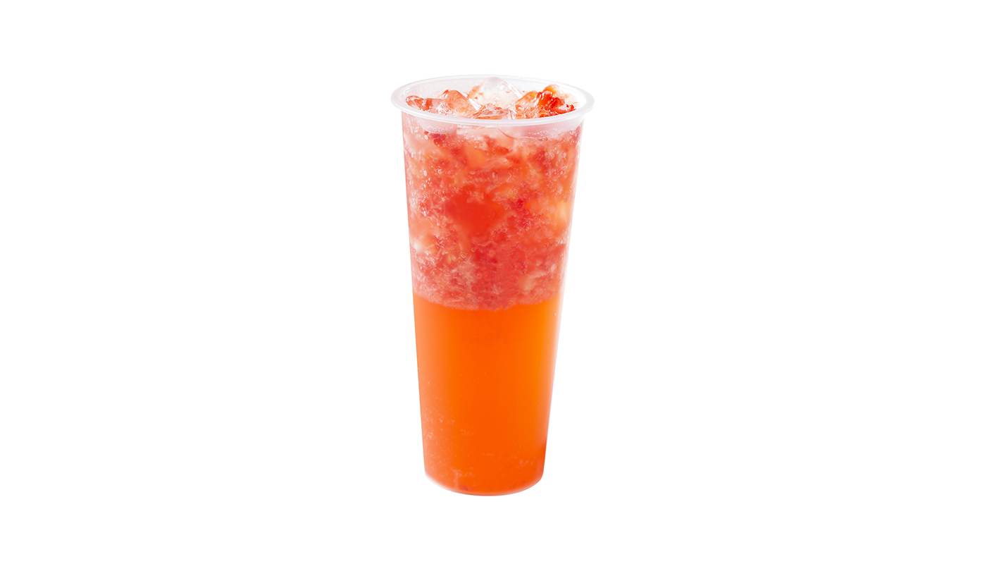 Order Strawberry Green Tea Boba  food online from Tasty Bowl store, South El Monte on bringmethat.com