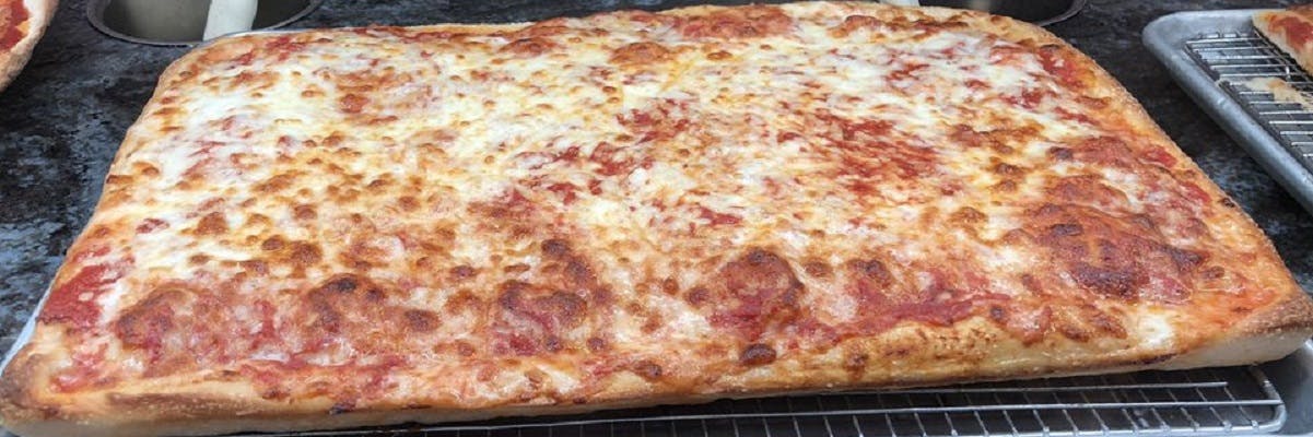 Order Sicilian Cheese Pizza - 12" x 18" (10 Slices) food online from Filetto's store, East Northport on bringmethat.com