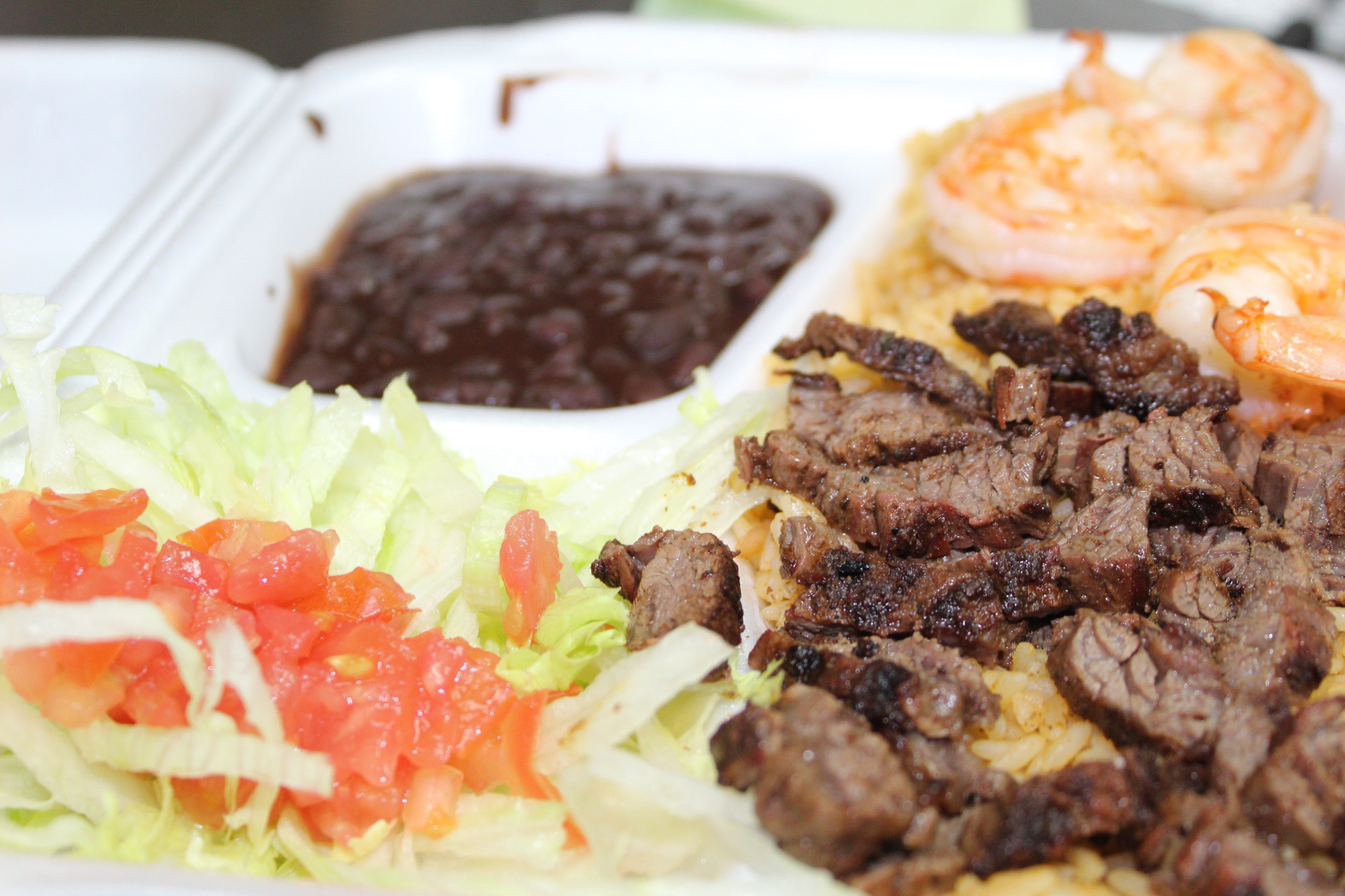 Order S14. Steak and Shrimp Special food online from Yummy Taco store, Inwood on bringmethat.com