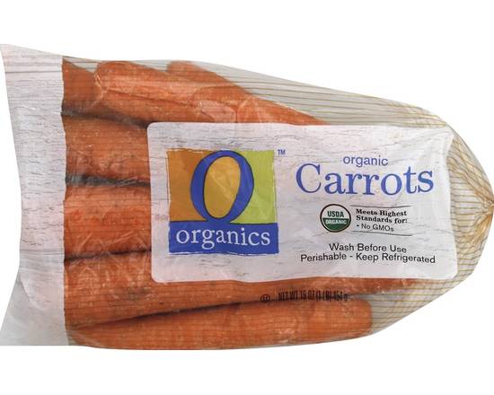 Order O Organics · Carrots (16 oz) food online from Shaw's store, Newburyport on bringmethat.com