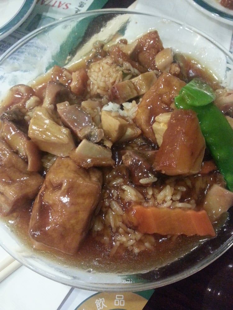 Order Roast Pork with Tofu on Rice / 豆腐燒肉飯 food online from Sam Woo Bbq store, San Gabriel on bringmethat.com