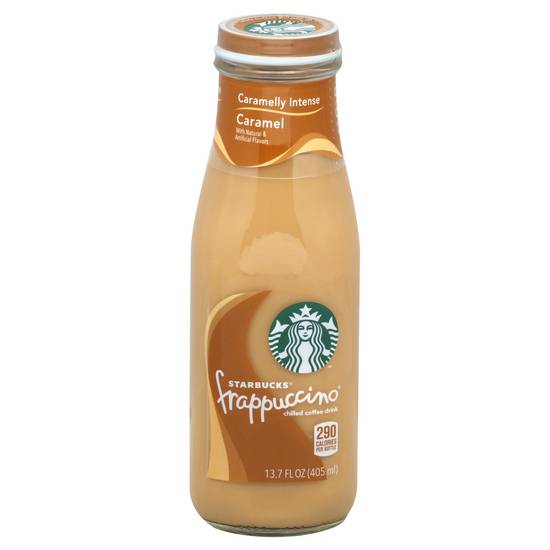 Order Starbucks Frappuccino Chilled Coffee Drink Caramel Flavored Bottle (13.7 oz) food online from Rite Aid store, Grafton on bringmethat.com