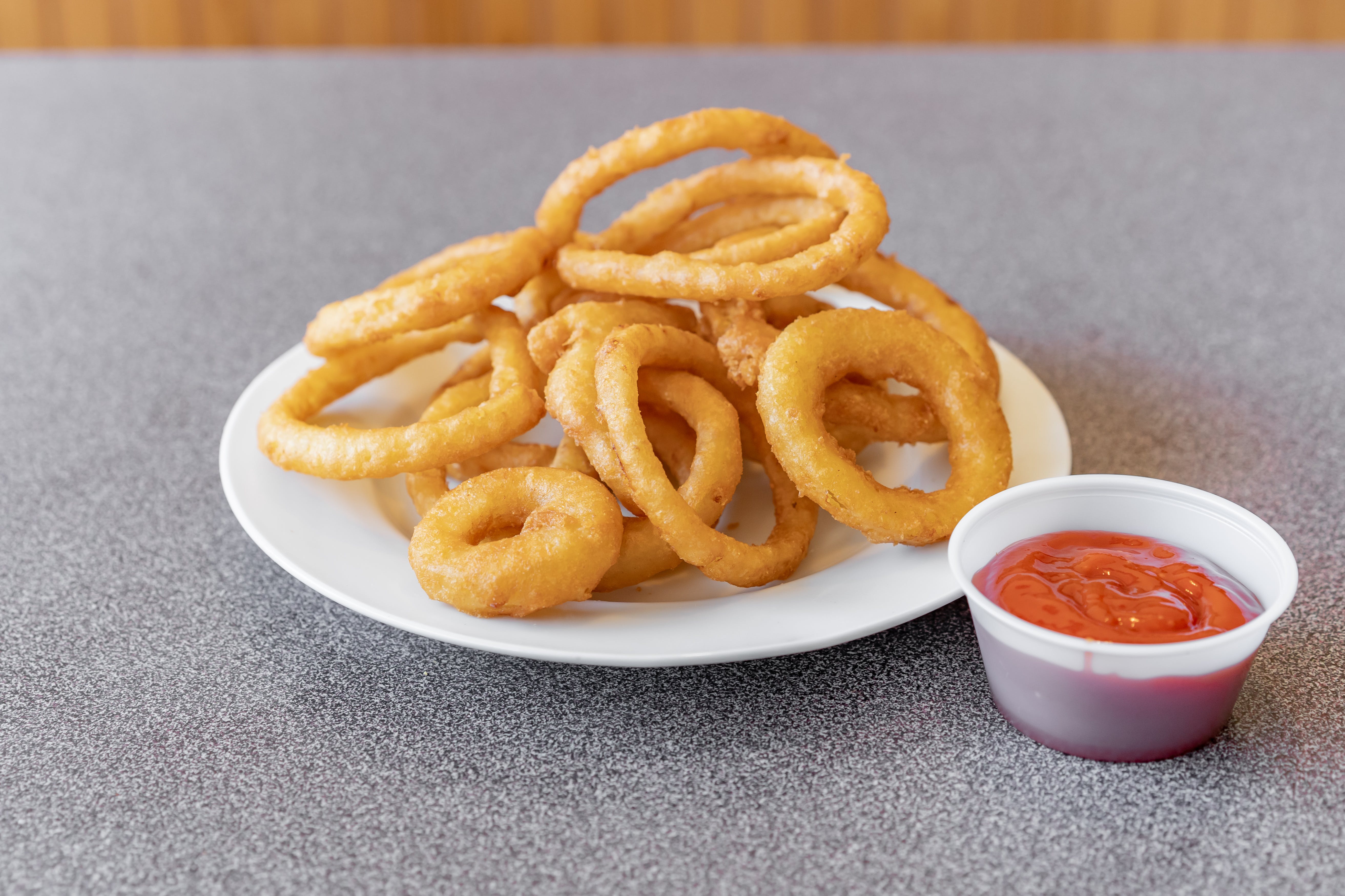 Order Onion Rings - Small food online from Arlington House of Pizza store, Arlington on bringmethat.com