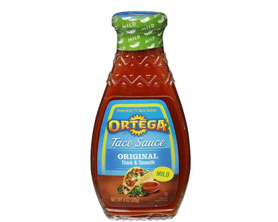 Order Ortega Hot Taco Sauce (8 oz)  food online from Ctown Supermarkets store, Uniondale on bringmethat.com