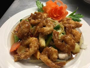 Order SP-12. Tamarind Shrimp food online from Thai Smile store, Hamden on bringmethat.com