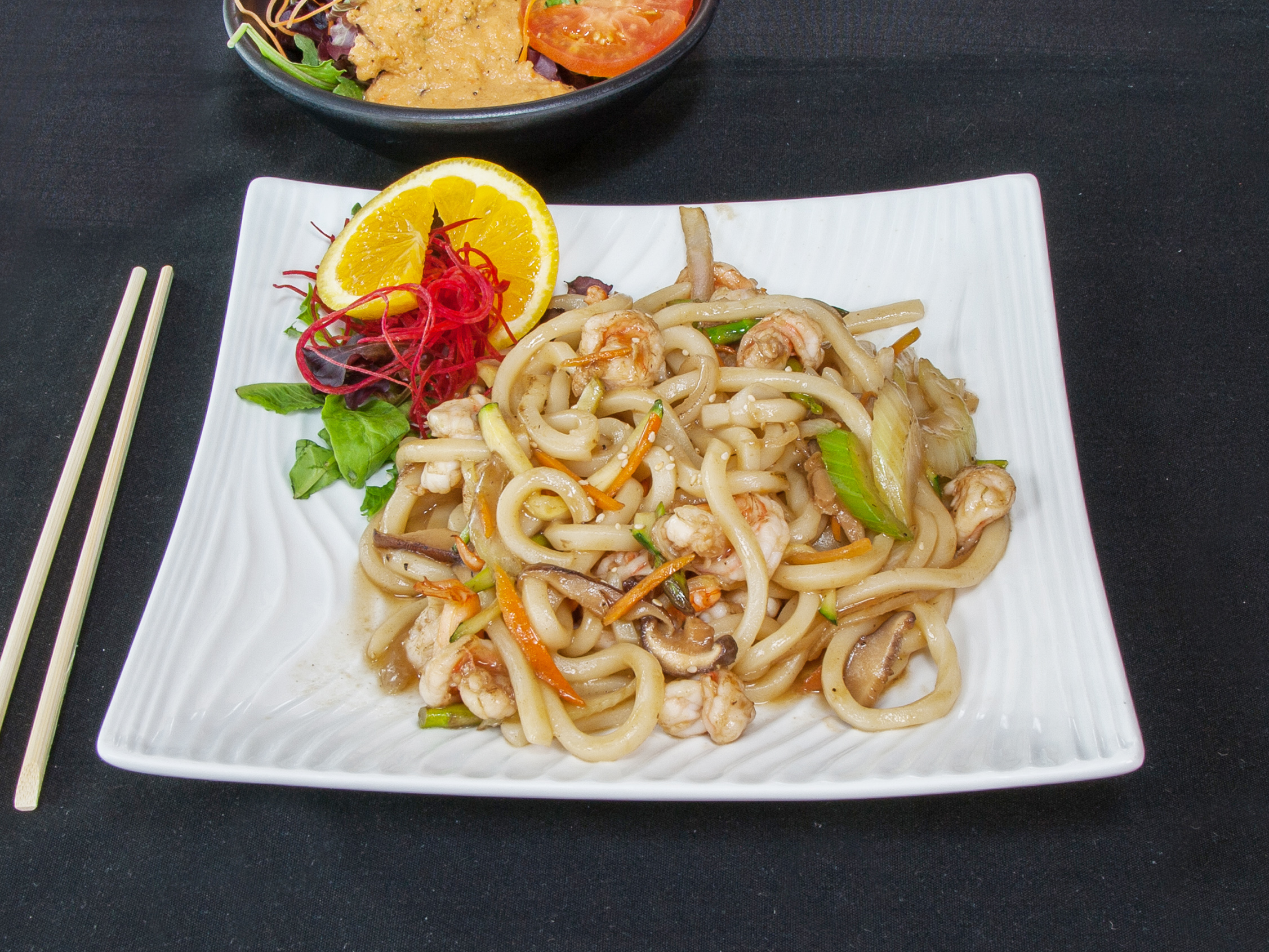 Order Shrimp Yaki Udon food online from Shinto Japanese Steakhouse And Sushi Bar store, Naperville on bringmethat.com