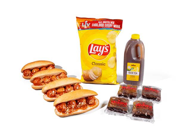 Order Meatball Classic(4) & Beverage Bundle food online from Wawa 200 store, Chalfont on bringmethat.com