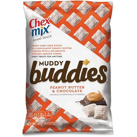 Order Chex Mix Muddy Buddies Peanut Butter & Chocolate food online from Pepack Sunoco store, Peapack on bringmethat.com