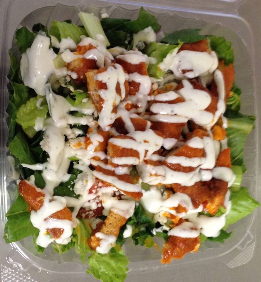Order Buffalo Chicken Finger Salad food online from Chili Hots store, Rochester on bringmethat.com