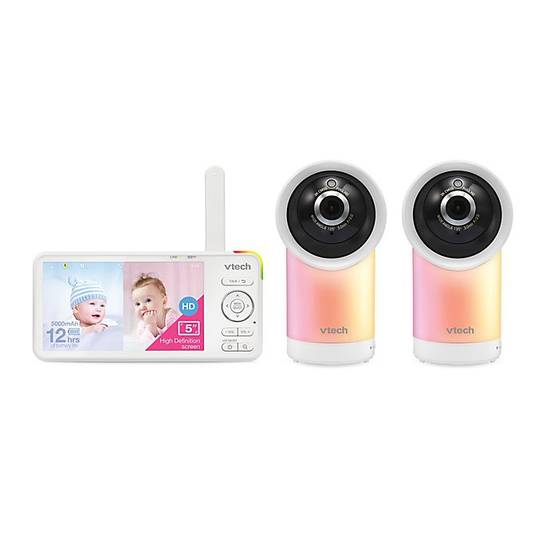 Order VTech® RM5766-2HD 2 Camera 1080p Smart WiFi 360 Degree Pan & Tilt Video Baby Monitor food online from Bed Bath & Beyond store, Lancaster on bringmethat.com