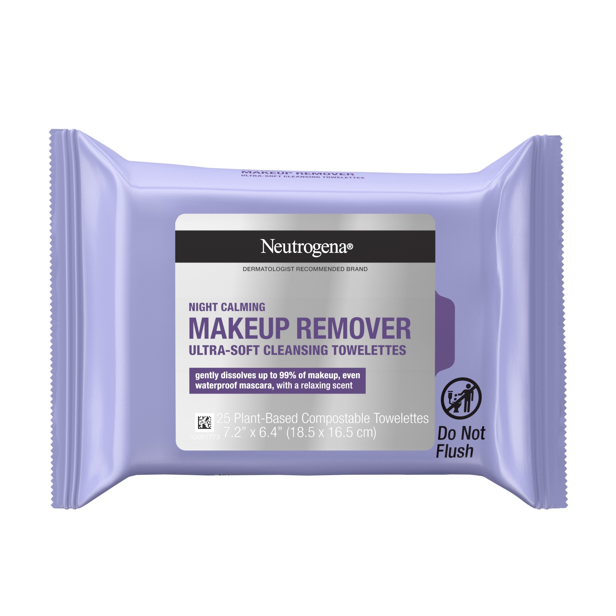 Order Neutrogena Makeup Remover Night Calming Cleansing Face Wipes - 25 ct food online from Rite Aid store, ELMIRA on bringmethat.com