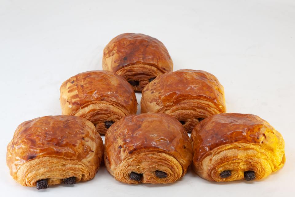 Order Chocolate Croissant food online from Cocola Bakery store, Redwood City on bringmethat.com
