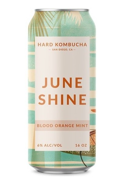 Order JuneShine Blood Orange Mint ( 1 x 16 OZ CAN ) food online from Friends Liquor store, San Francisco on bringmethat.com