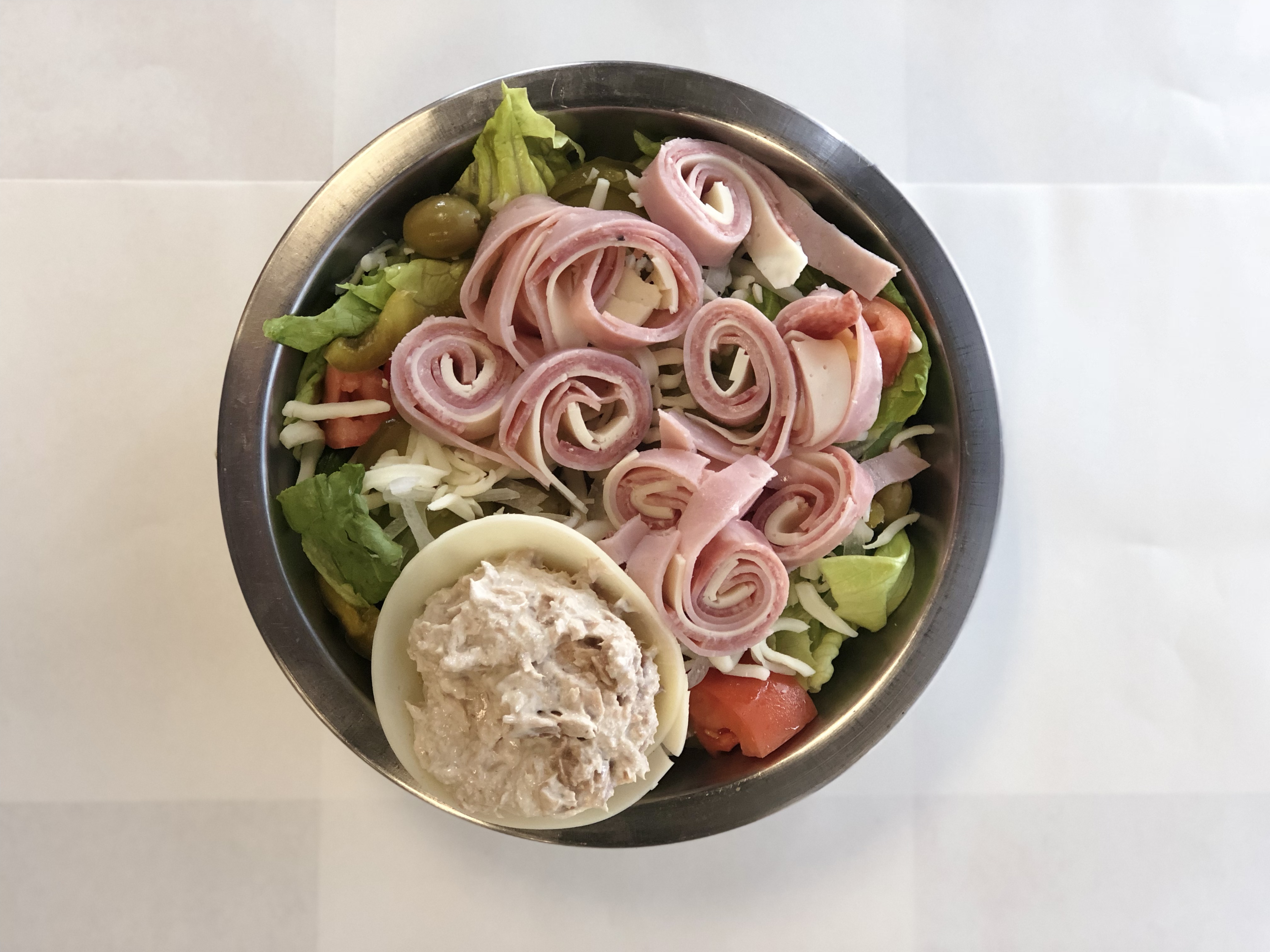Order Antipasto Salad (Small) food online from Mama's Pizza store, Garwood on bringmethat.com