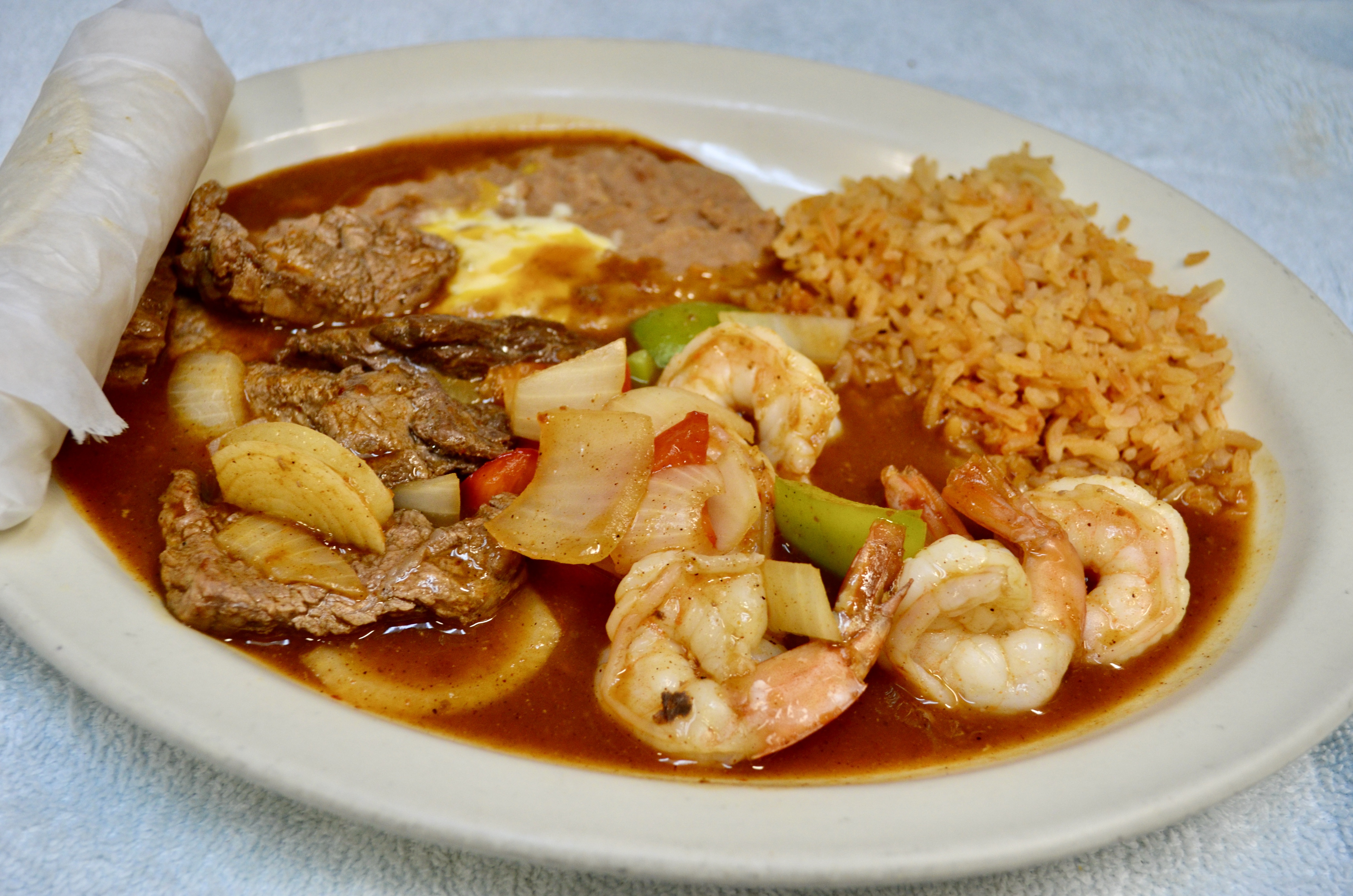 Order Surf and Turf food online from El Amigo store, Golden on bringmethat.com