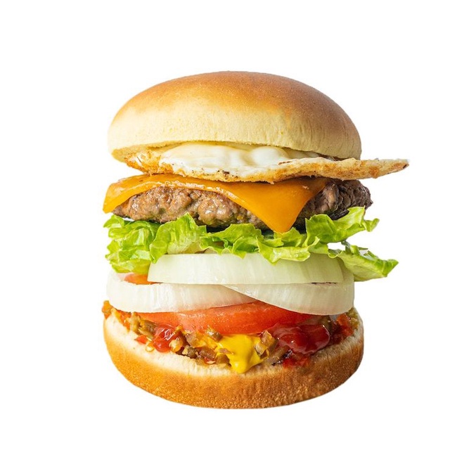 Order Single 100% Grass-Fed Organic Beef Burger food online from Elevation Burger store, Falls Church on bringmethat.com