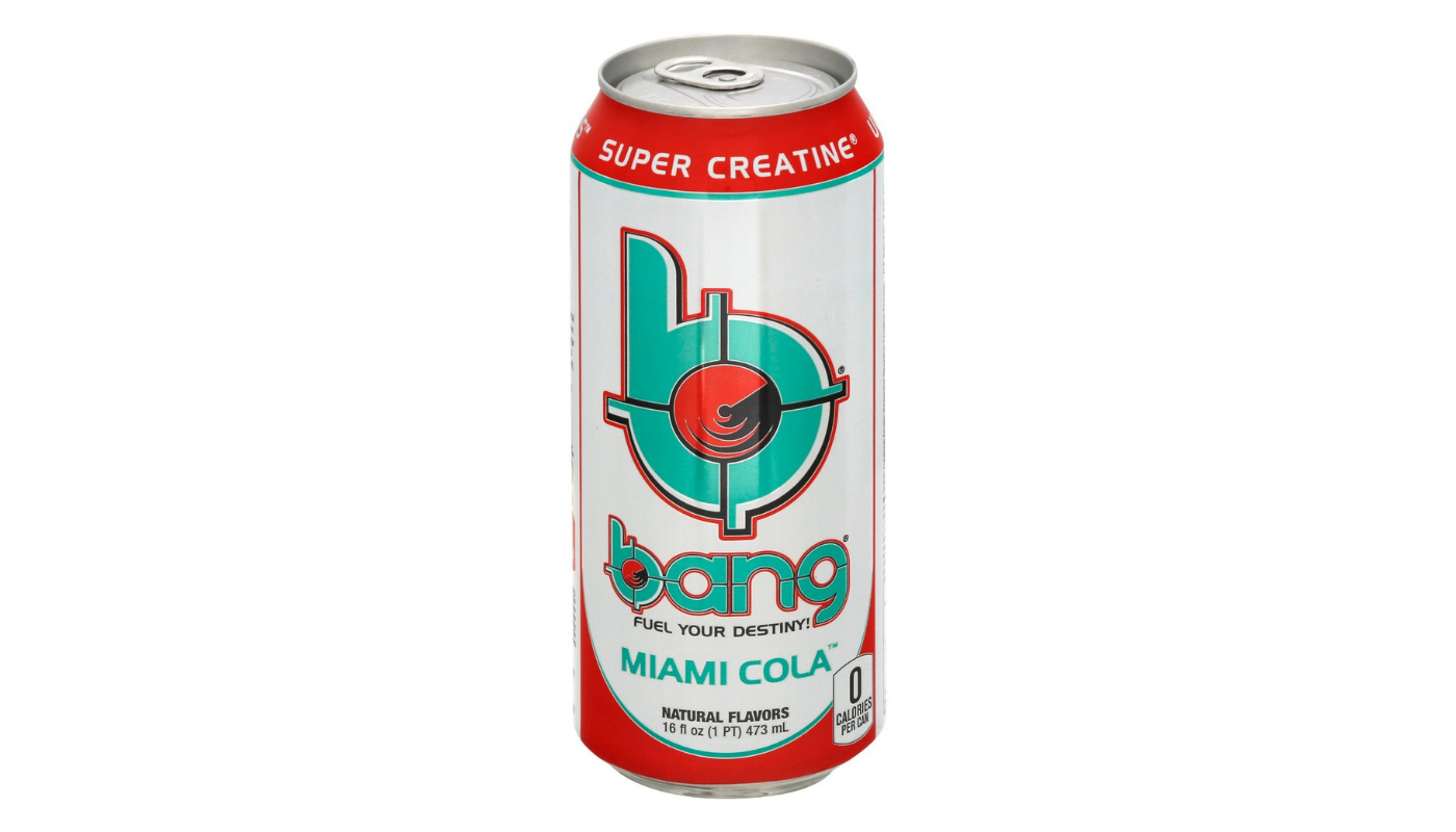 Order Bang Energy Drink Miami Cola 16oz Can food online from M & M Liquor & Jr Market store, Anaheim on bringmethat.com