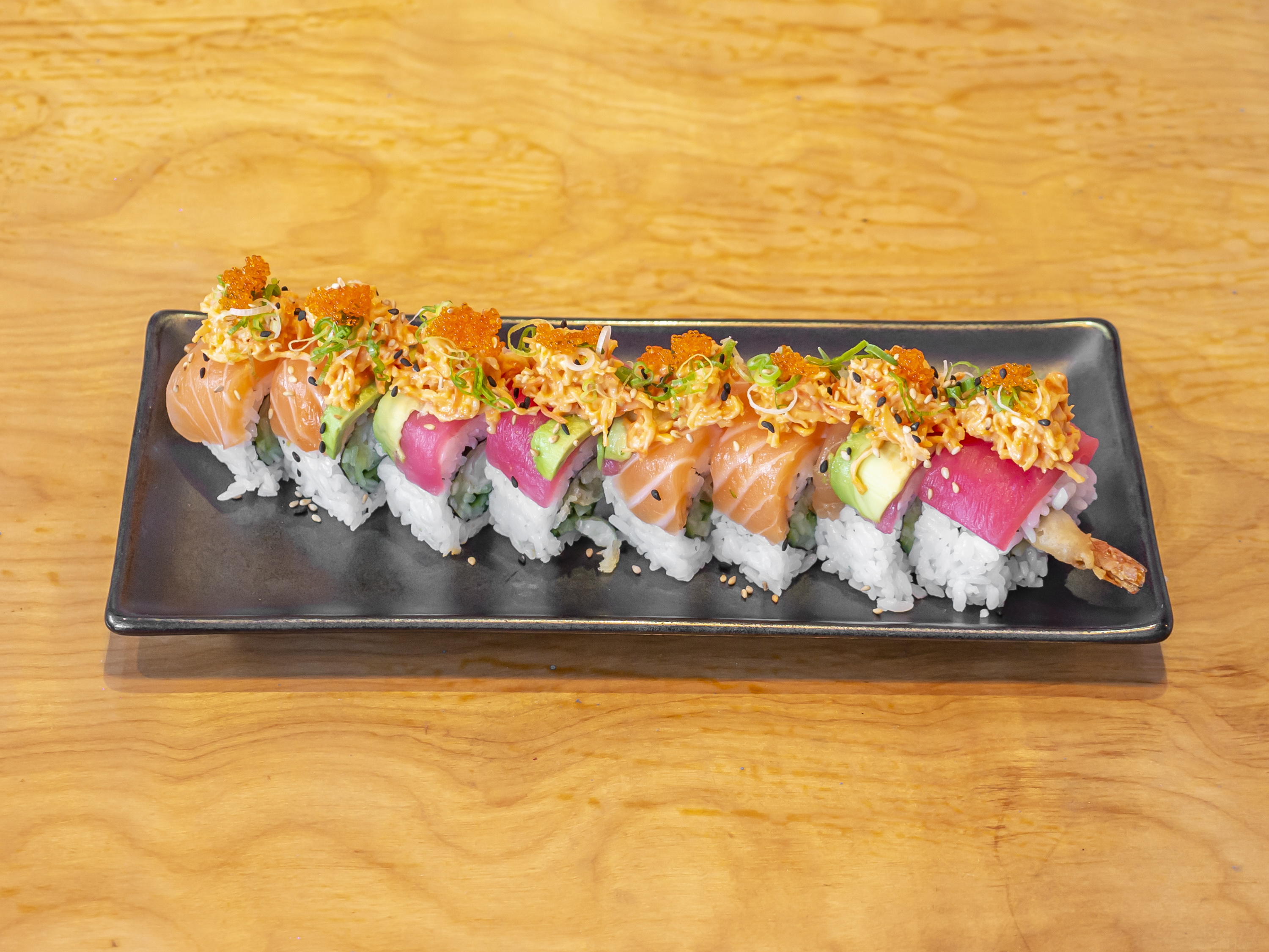 Order 1. Sun Kitchen Special Roll food online from Mikado Bistro store, Brentwood on bringmethat.com