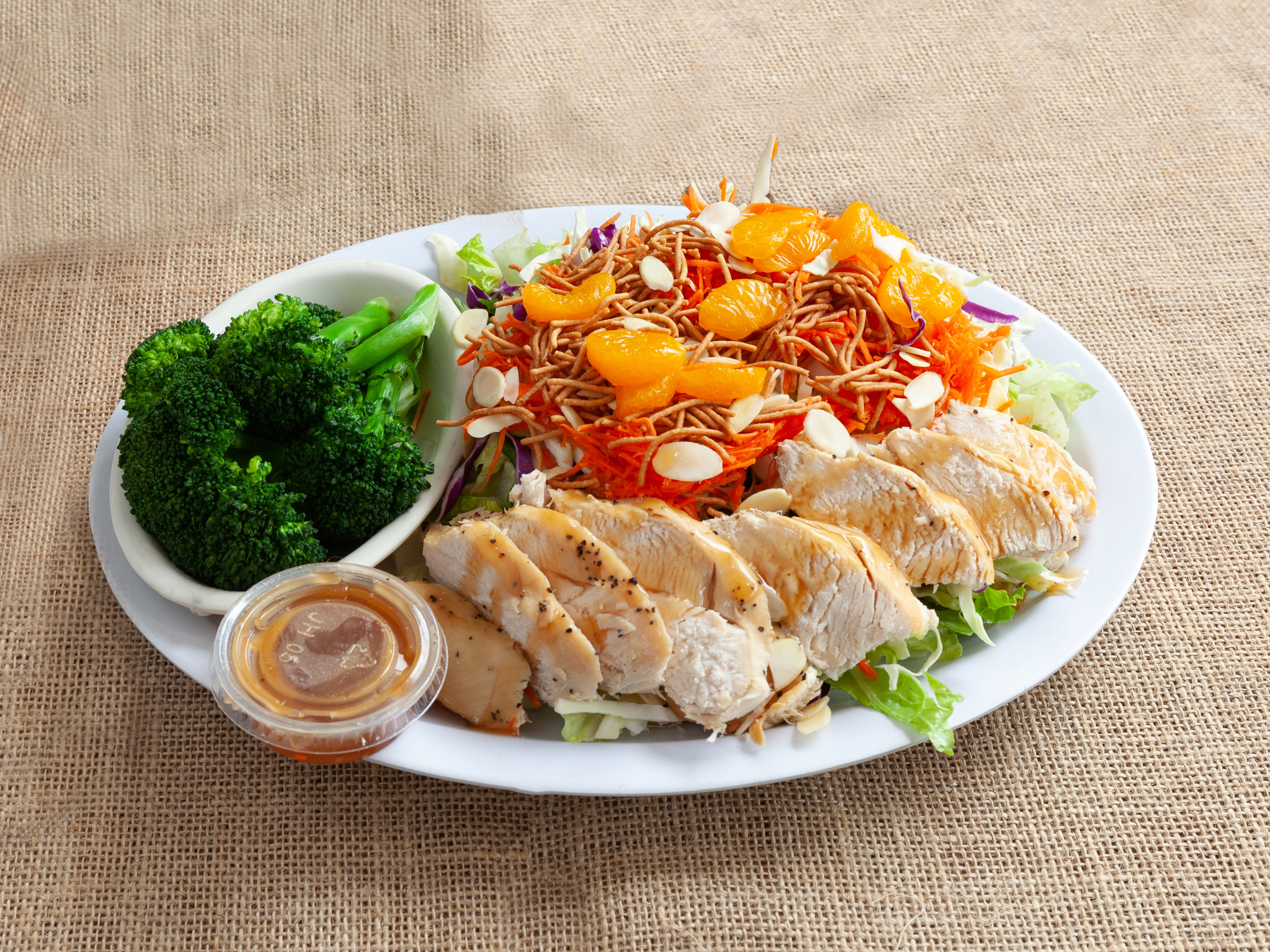 Order Chinese Chicken Salad food online from California Chicken Mexican Grill store, Los Angeles on bringmethat.com
