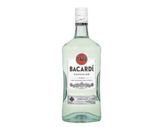 Order Bacardi Superior, 1.75L rum (40.0% ABV) food online from Cold Spring Liquor store, Liberty Hill on bringmethat.com