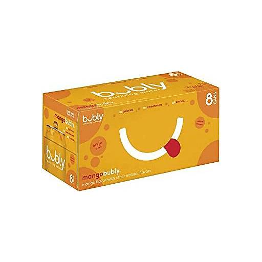 Order Bubly Mango Sparkling Water (8PK 12 OZ) 124511 food online from Bevmo! store, Albany on bringmethat.com