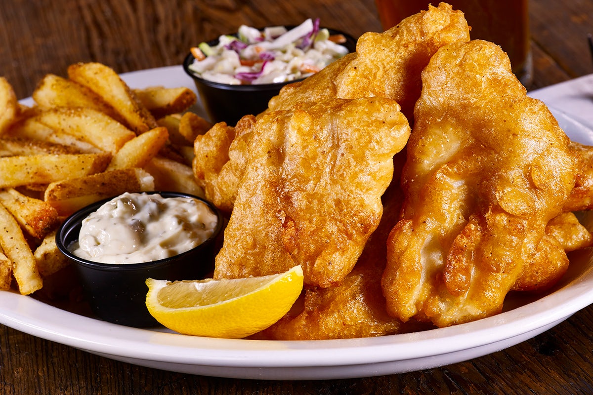 Order ENGLISH PUB FISH & CHIPS food online from Miller'S Ale House store, Dawsonville on bringmethat.com