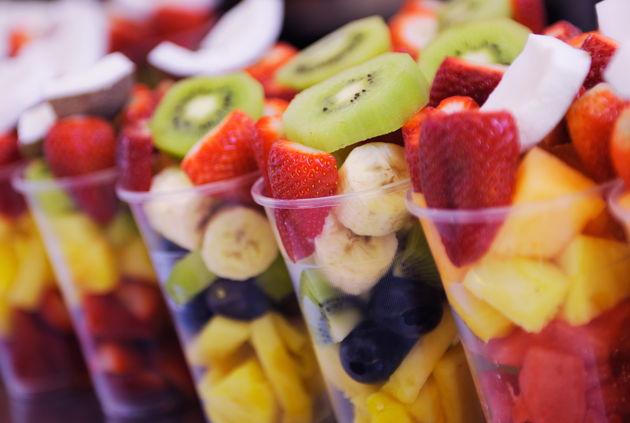 Order Fresh Fruit Cup food online from Green Cafe store, New York on bringmethat.com