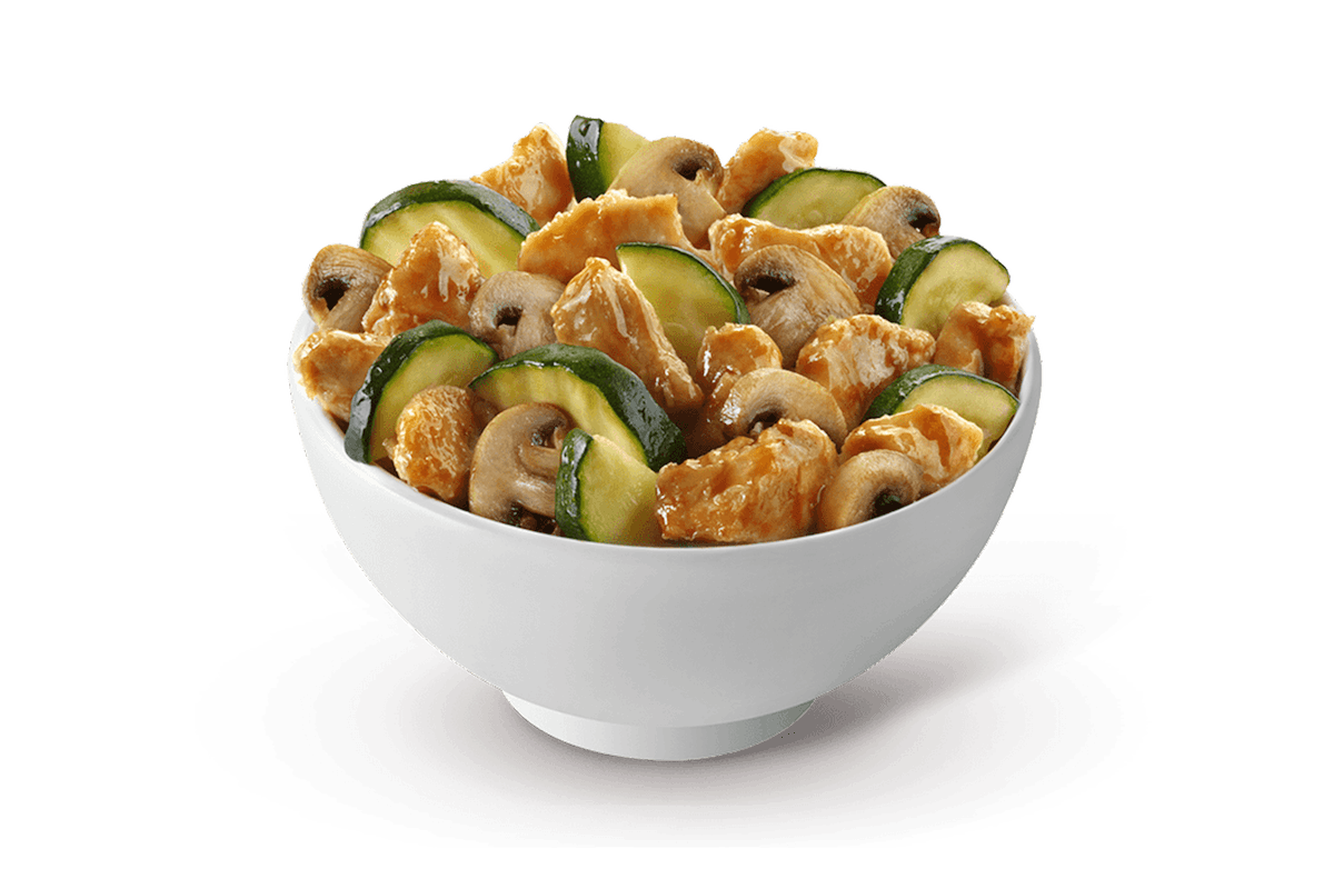 Order Mushroom Chicken food online from Panda Express store, San Diego on bringmethat.com
