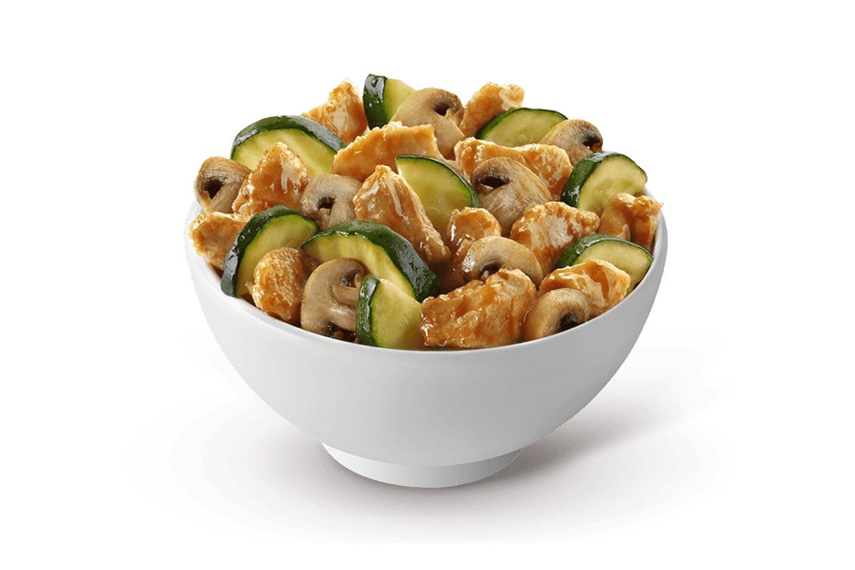 Order Mushroom Chicken food online from Panda Express store, San Jose on bringmethat.com