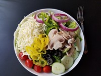 Order Garden Salad food online from Randy's Pizza store, Raleigh on bringmethat.com