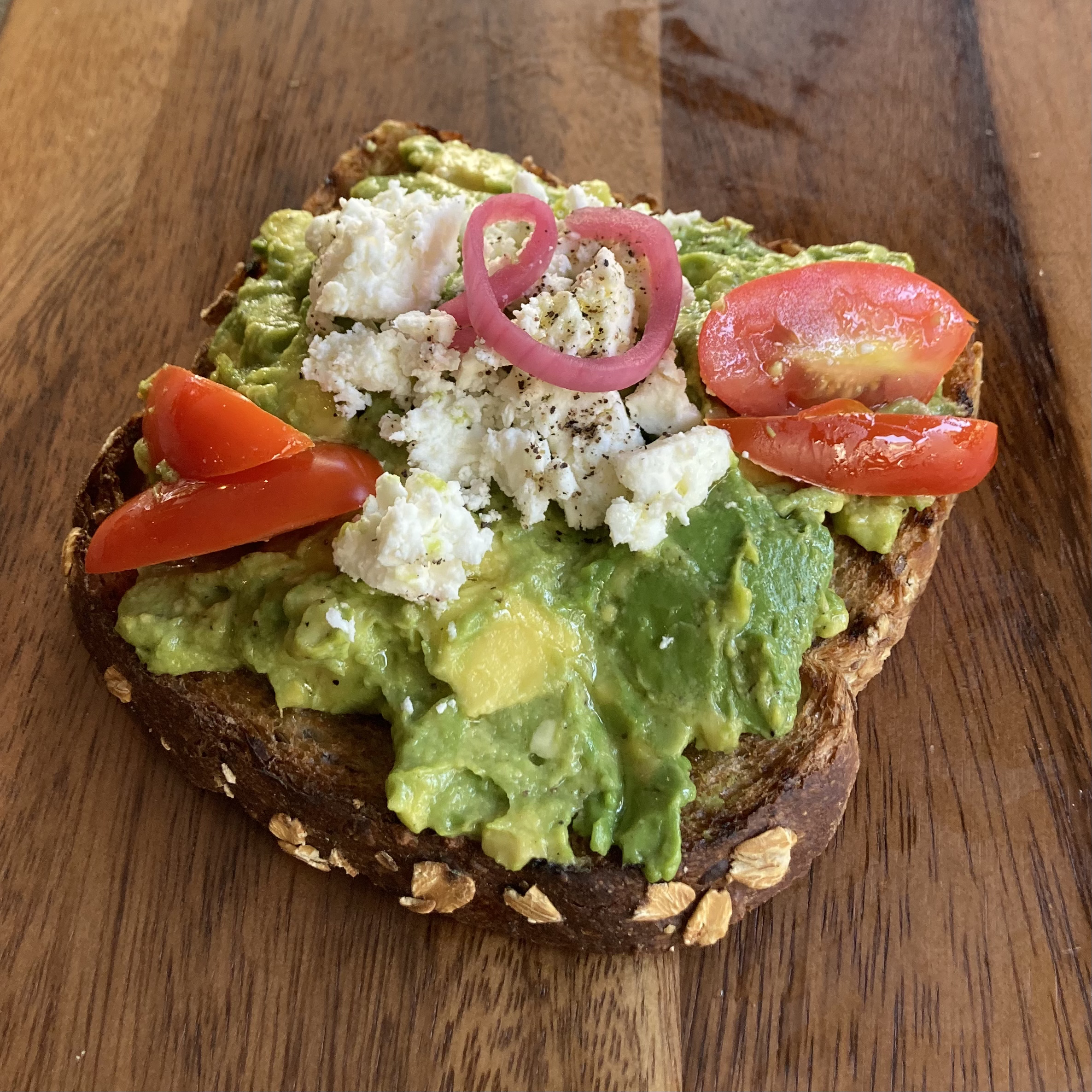 Order AVOCADO TOAST  food online from B Cup store, New York on bringmethat.com