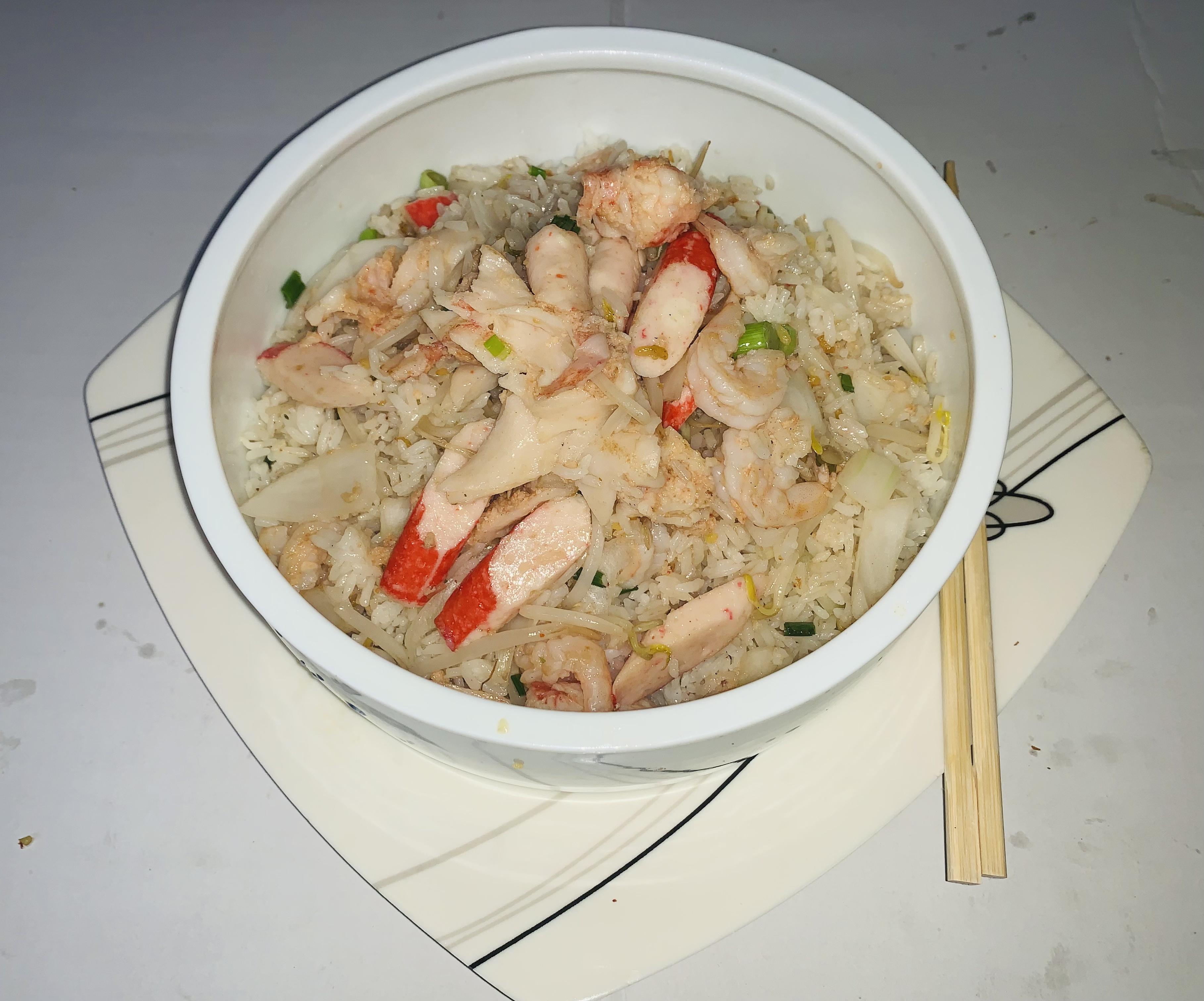Order 53. Seafood Fried Rice 海鲜炒饭 food online from Hai Sun Chinese Restrnt store, Brooklyn on bringmethat.com