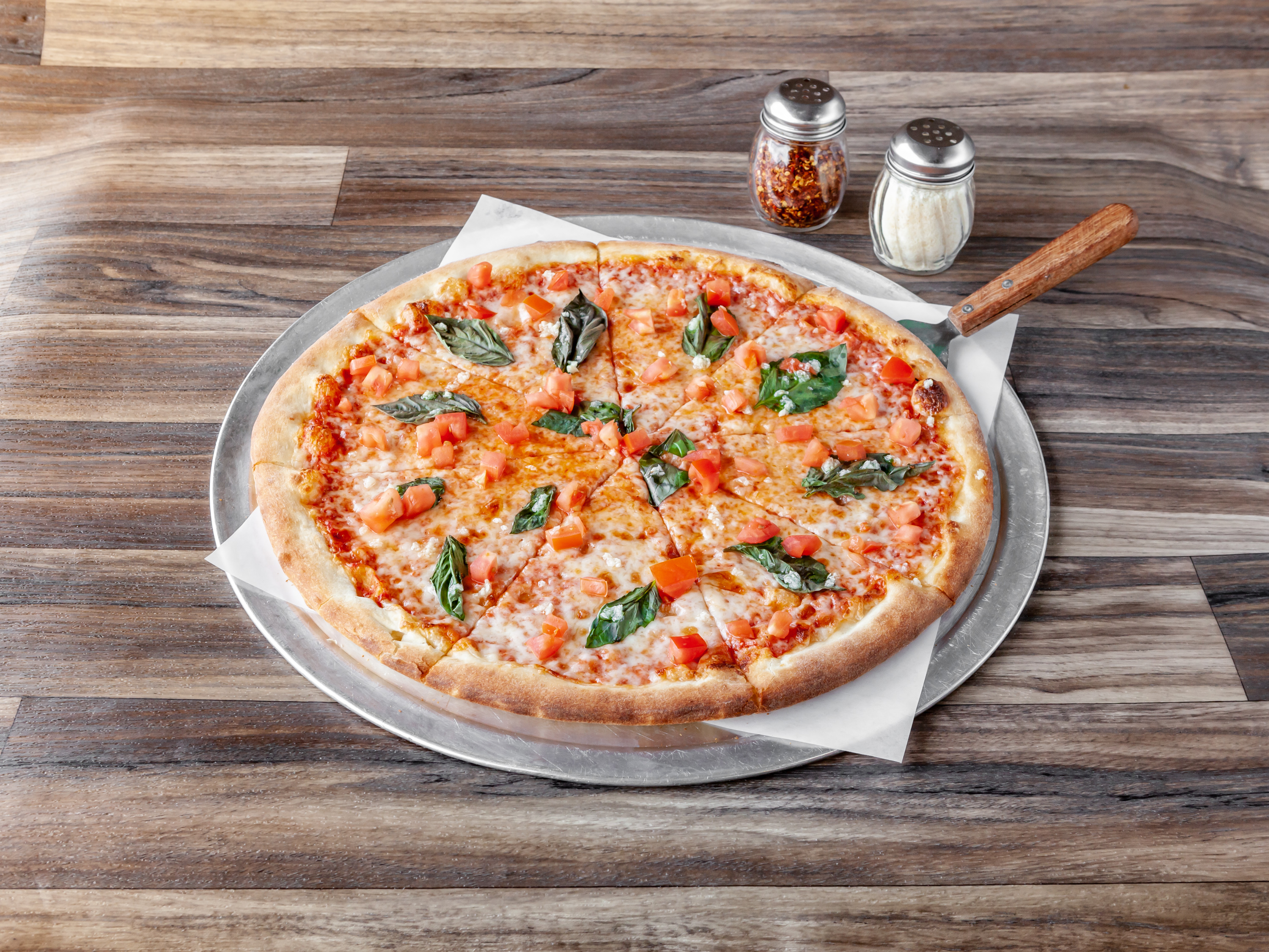 Order Margarita Pizza food online from Winners Ny Pizza store, Agoura Hills on bringmethat.com
