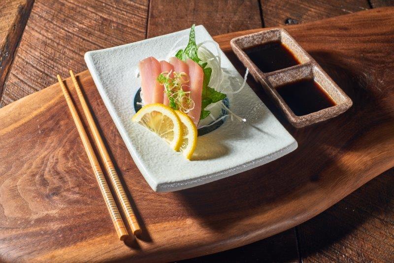 Order Albacore Sashimi food online from Rocket Sushi store, San Francisco on bringmethat.com