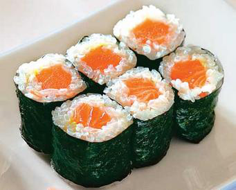 Order Salmon Roll food online from Samurai Japanese Steak House store, Huntington on bringmethat.com