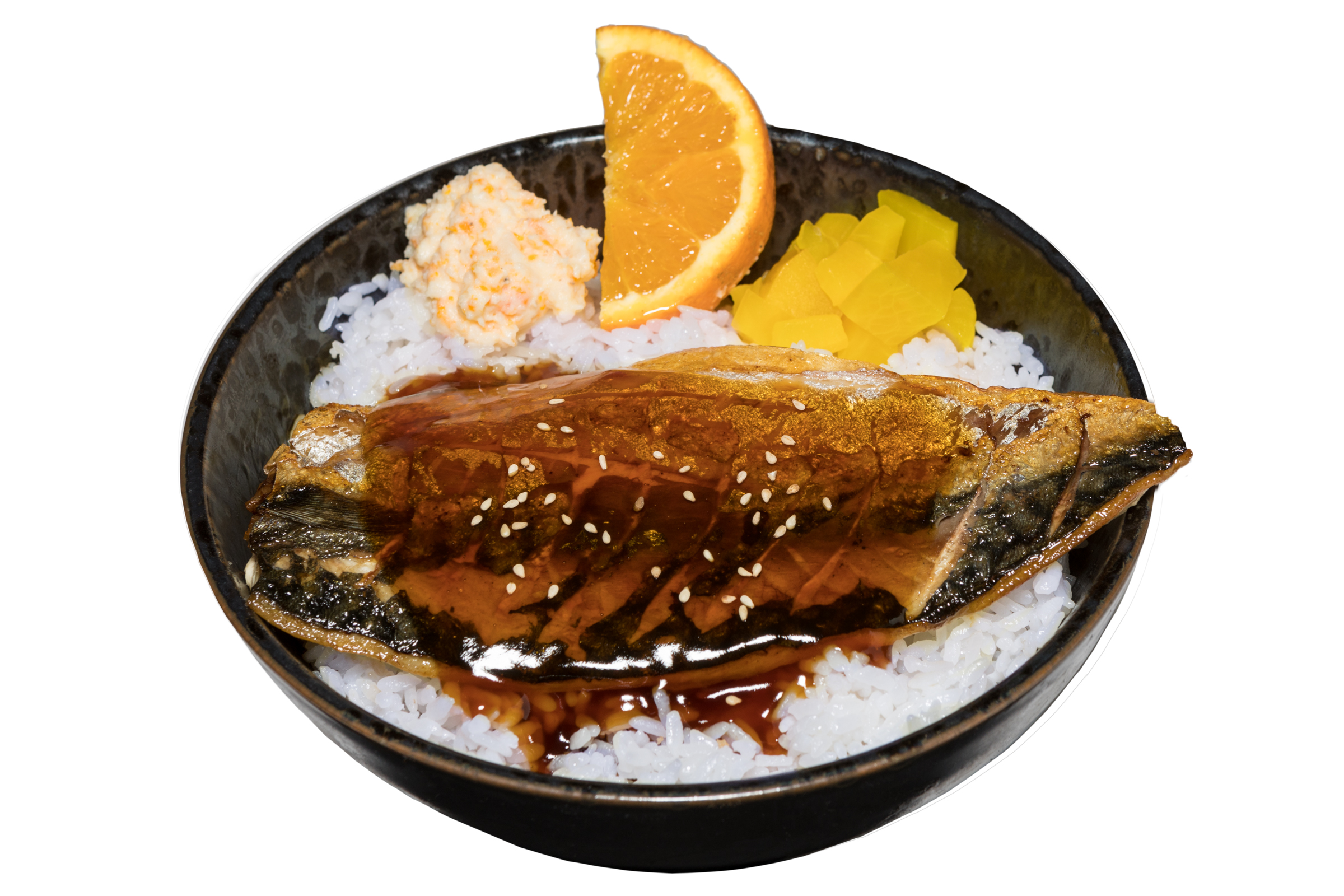 Order Saba Teriyaki Bowl food online from Yo Sushi store, Alameda on bringmethat.com