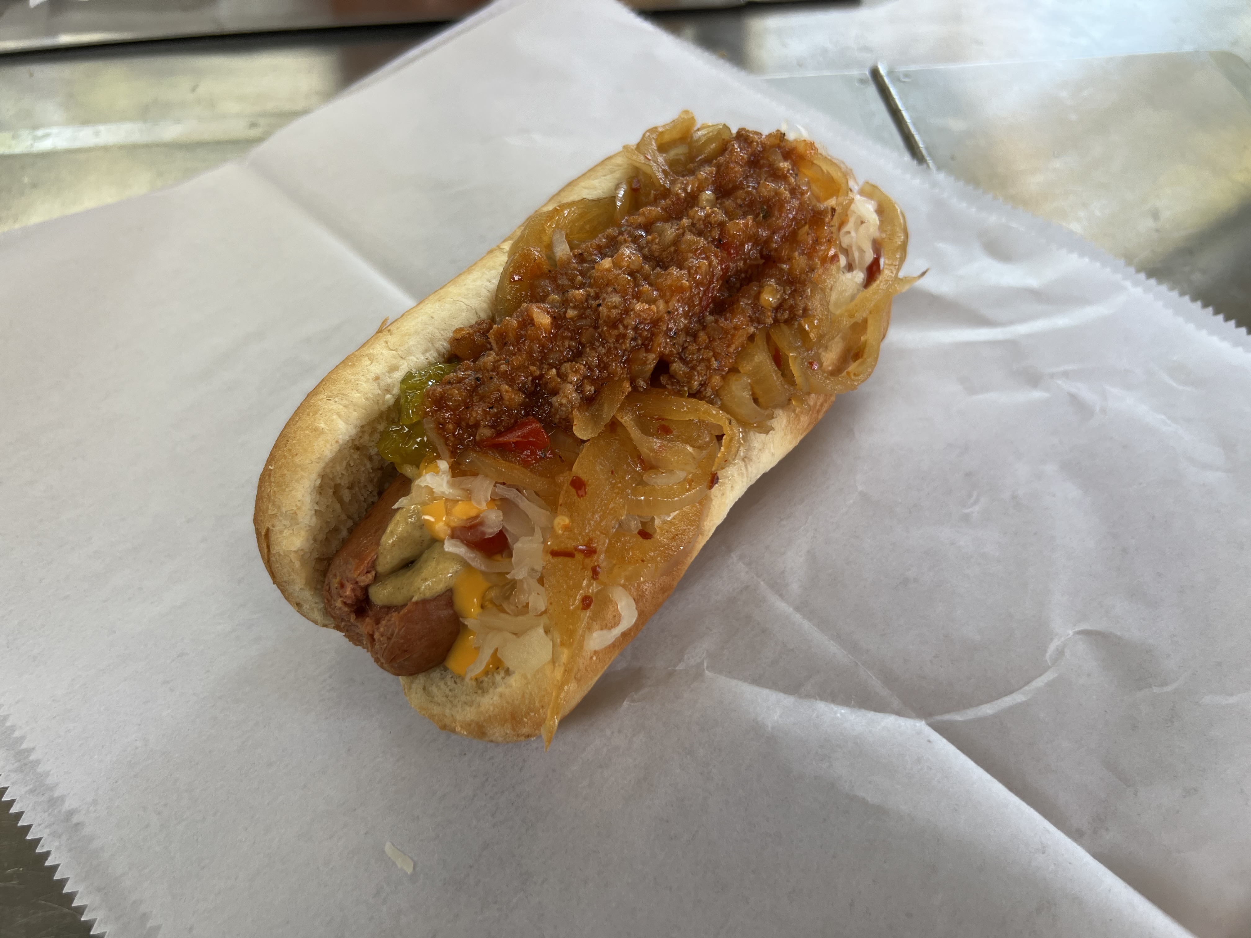 Order Super Sausage food online from Tony's Hot Dogs store, Newark on bringmethat.com