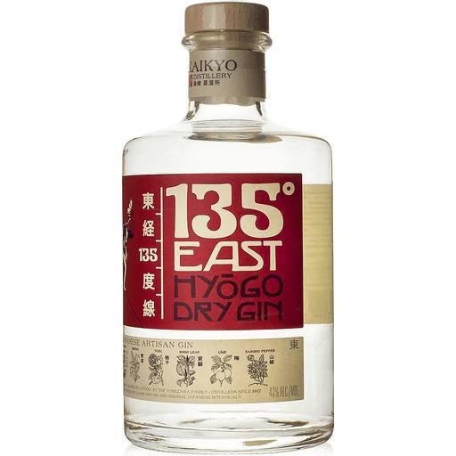 Order 135 East Hyogo Dry Gin (750 ML) 137852 food online from Bevmo! store, San Luis Obispo on bringmethat.com