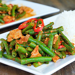 Order 11. Kow Prik King Moo food online from Uncle Chai Thailand Street Food store, San Diego on bringmethat.com