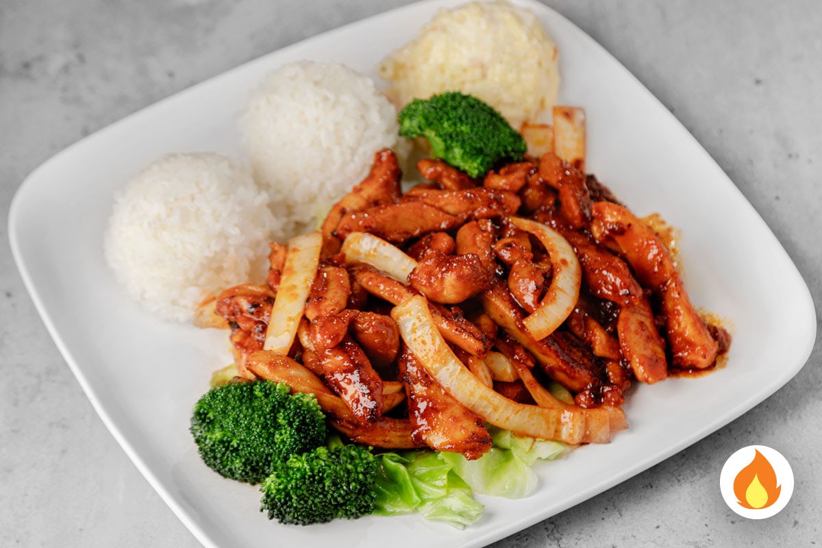 Order Island Fire Chicken food online from Ono Hawaiian BBQ store, Rowland Heights on bringmethat.com