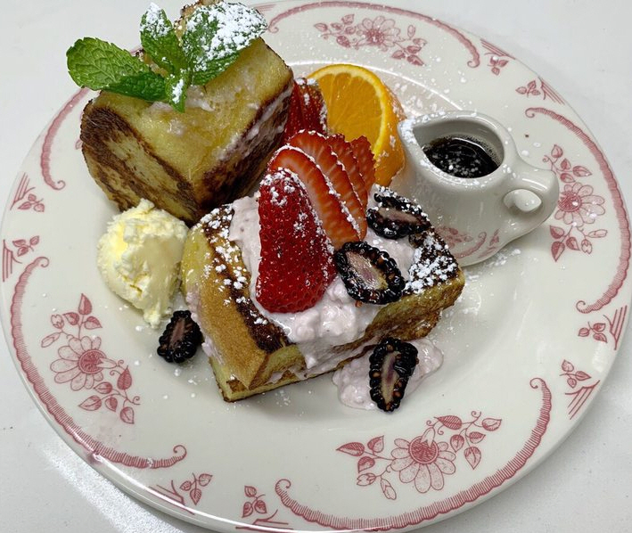 Order Pain de mie Custardy French Toast (2 pcs) food online from Plain Jane store, San Francisco on bringmethat.com
