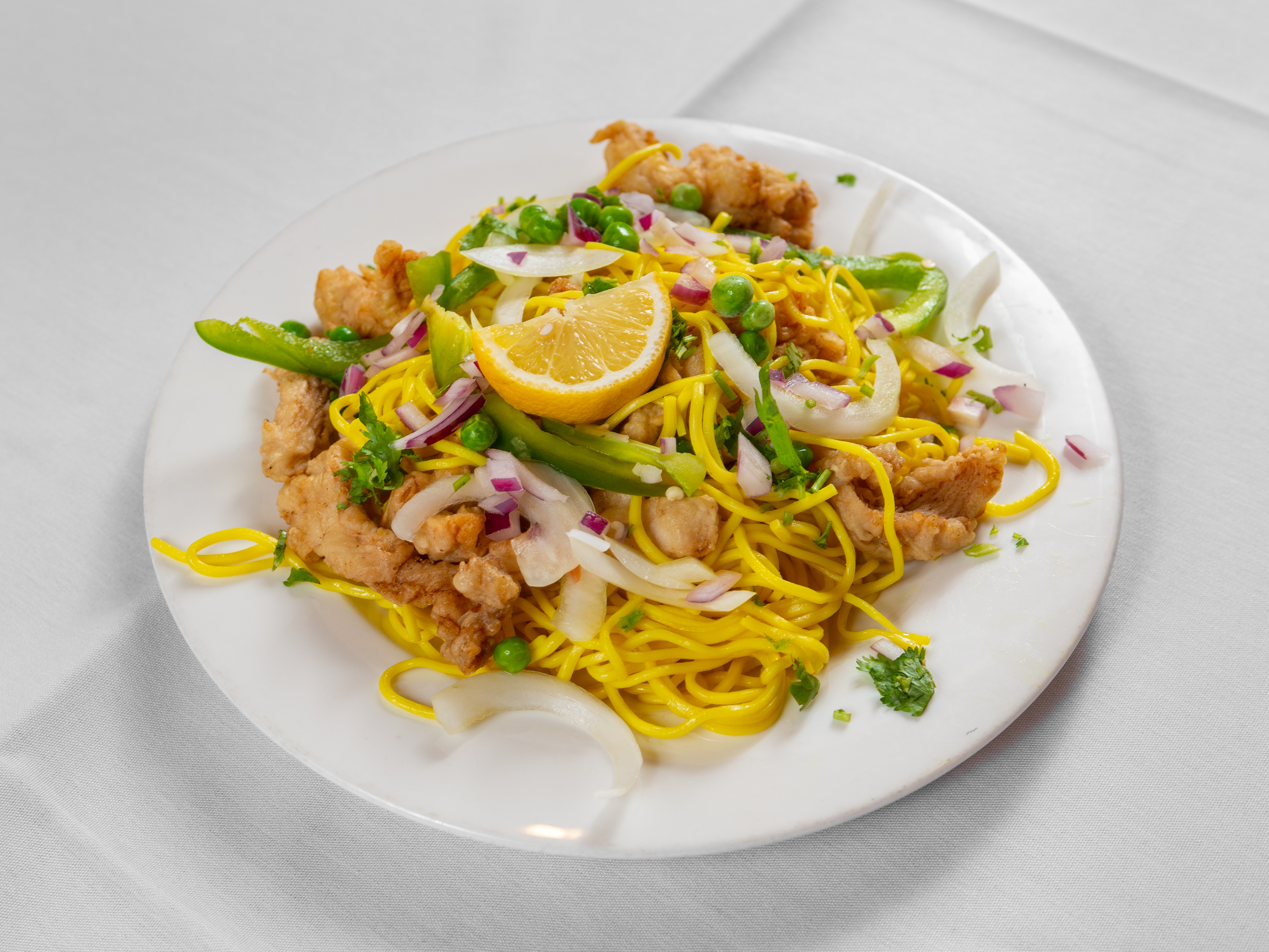 Order Everest Chicken Chowmein food online from Himalayan Fusion store, Harrisburg on bringmethat.com