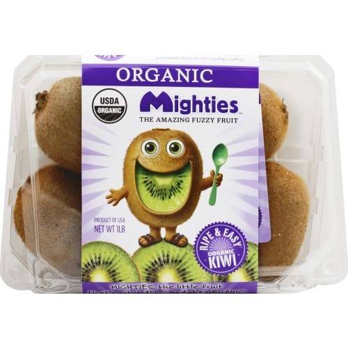 Order Mighties · Organic Kiwis (1 lb) food online from Shaw's store, Londonderry on bringmethat.com
