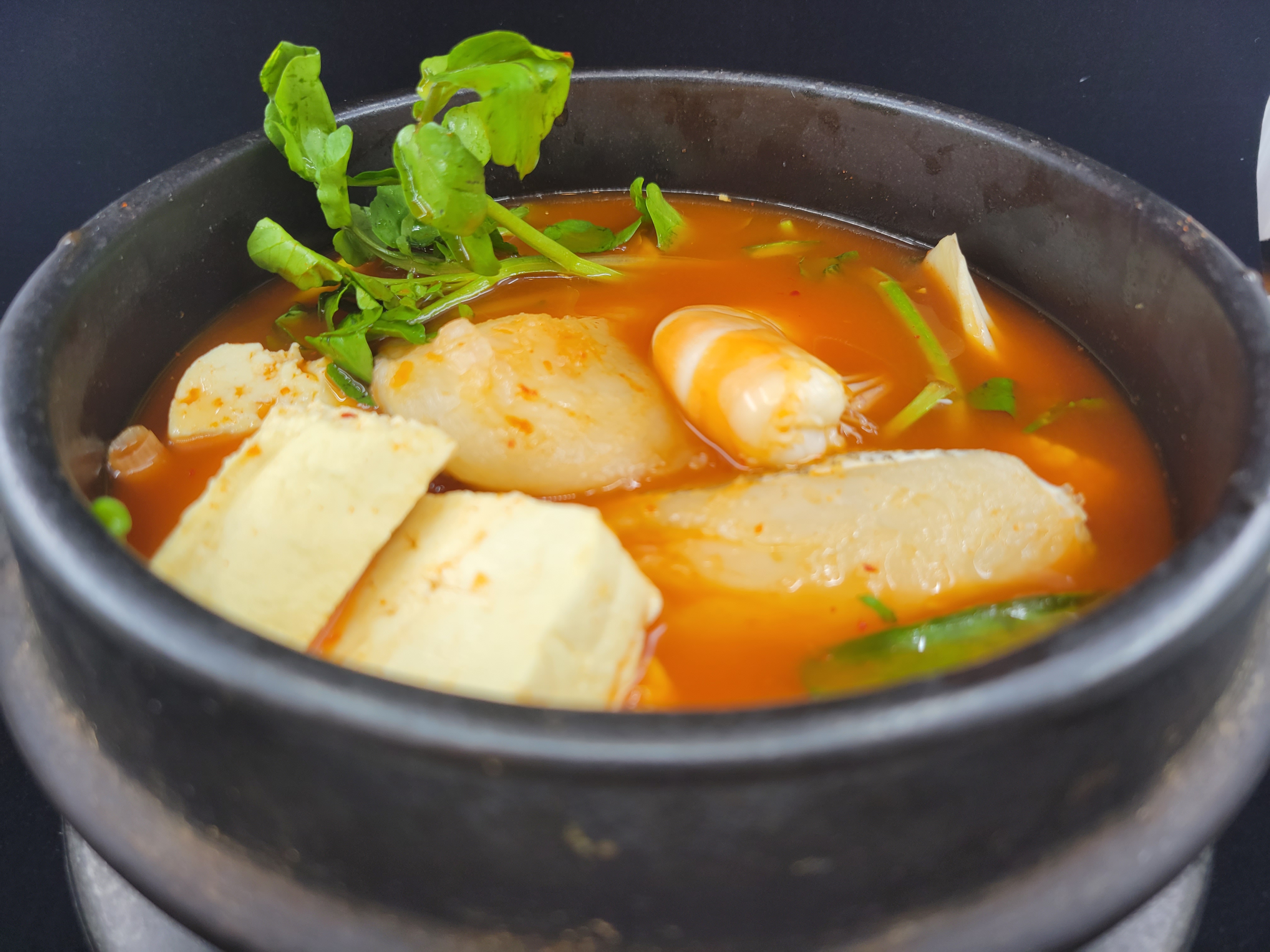 Order A13.️Spicy Cod Fish Soup / 대구 매운탕 food online from Food Avenue store, Ridgefield on bringmethat.com