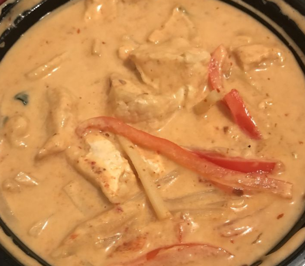 Order Red Curry food online from Silk Thai store, Charlotteville on bringmethat.com