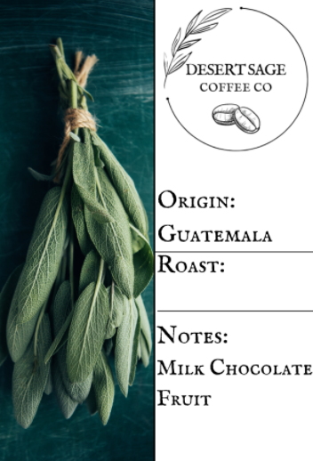 Order Guatamalan  food online from Desert Sage Coffee Co store, Sierra Vista on bringmethat.com