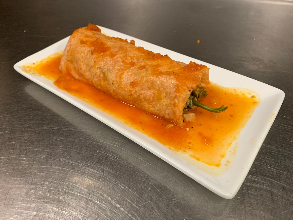Order Chile Relleno Burrito food online from Andale Restaurant store, Los Gatos on bringmethat.com