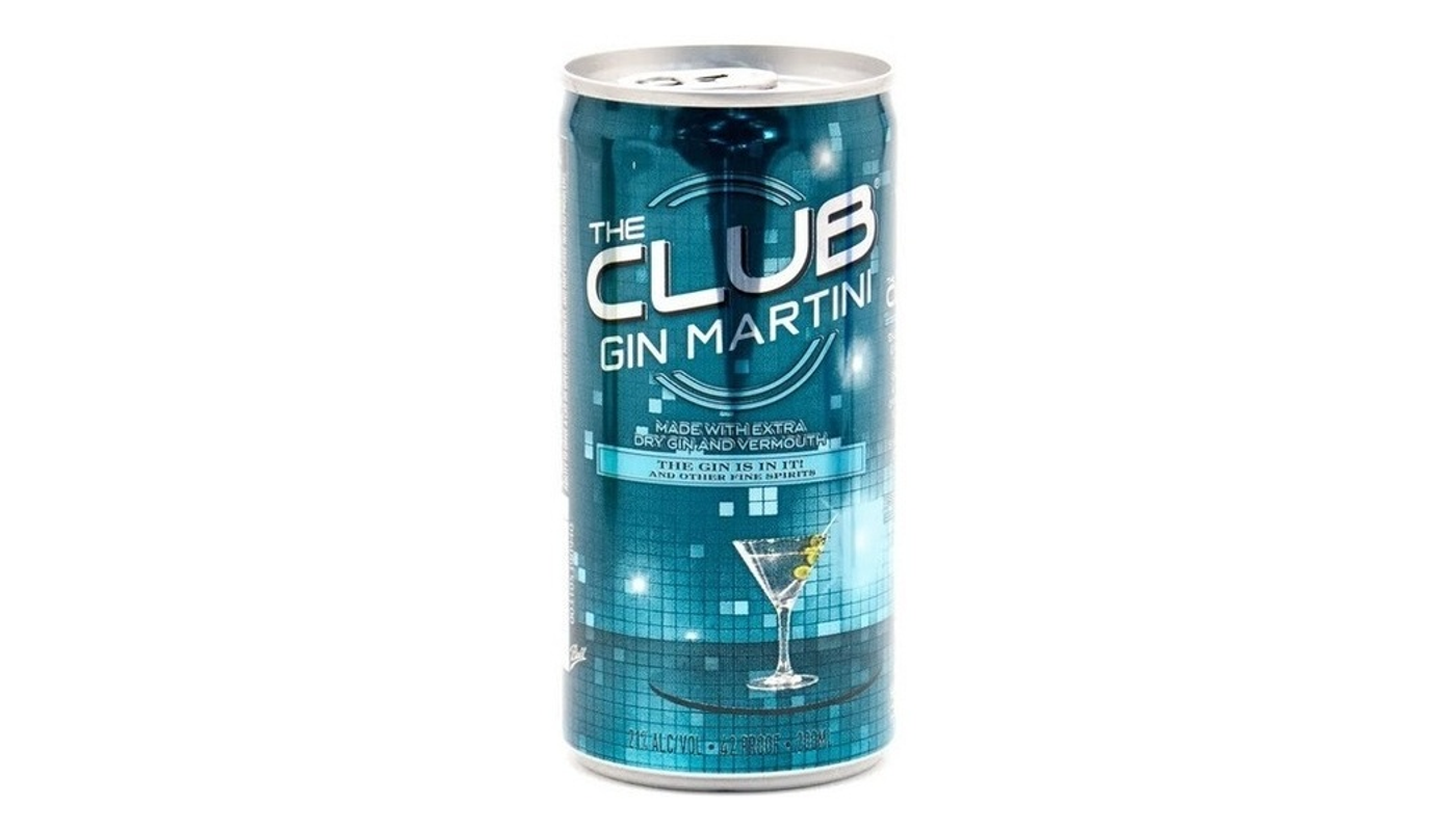 Order The Club Gin Martini 200ml Bottle food online from Plaza Market store, Baldwin Park on bringmethat.com