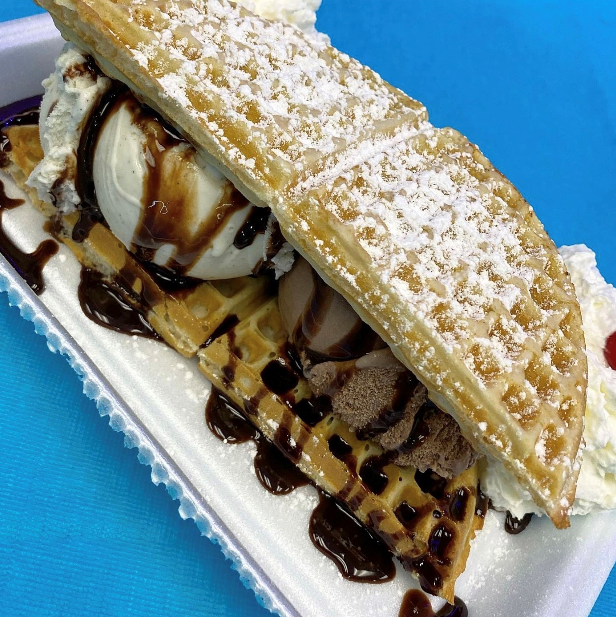 Order Waffles & Ice Cream food online from The Perfect Scoop store, Philadelphia on bringmethat.com